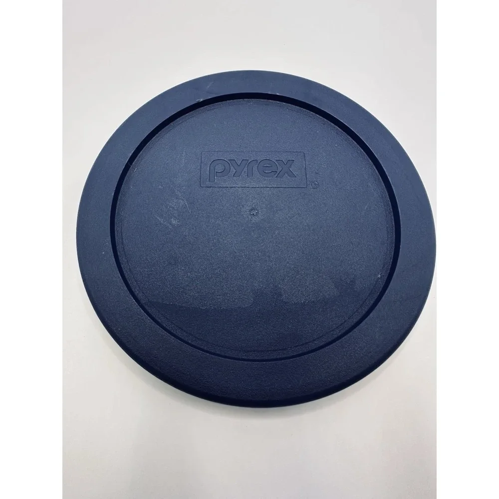 Two (2) Pyrex 7200-PC Replacement Lids for 2 Cup Storage | Blue
